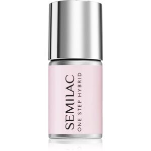 Semilac One Step Hybrid gelový lak na nehty odstín S253 Natural Pink 7 ml