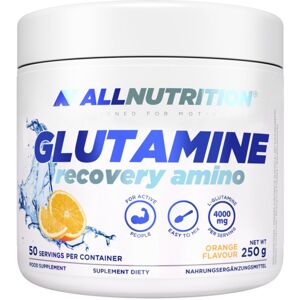Allnutrition Glutamine Recovery Amino regenerace a růst svalů příchuť Orange 250 g