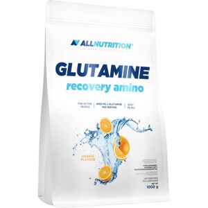 Allnutrition Glutamine Recovery Amino regenerace a růst svalů příchuť Orange 1000 g