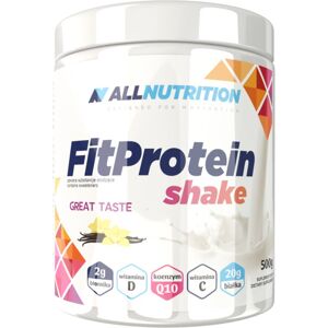 Allnutrition FitProtein Shake směs na přípravu koktejlu s proteinem příchuť Vanilla 500 g