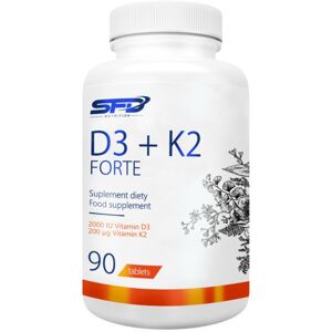 SFD Nutrition D3 + K2 Forte podpora normálního stavu kostí a zubů 90 tbl