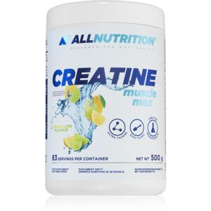 Allnutrition Creatine Muscle Max podpora sportovního výkonu příchuť Lemon & Lime 500 g