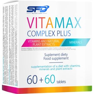 SFD Nutrition VitaMax Complex Plus komplexní multivitamín s minerály 120 tbl