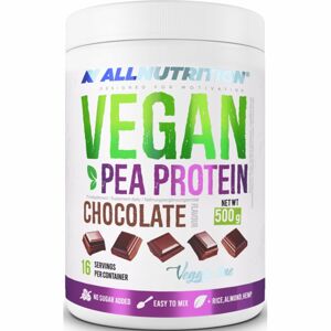 ALLNUTRITION Vegan Pea Protein veganský protein příchuť chocolate 500 g
