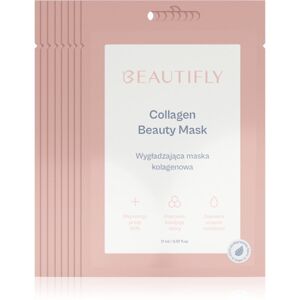Beautifly Collagen Beauty Mask Set plátýnková maska 8 ks