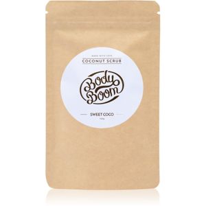 BodyBoom Sweet Coco kávový tělový peeling 100 g