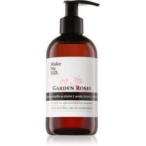 Make Me BIO Garden Roses pečující tekuté mýdlo na ruce s pumpičkou