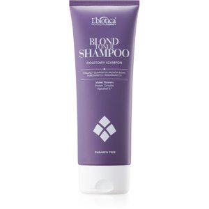 L’biotica Professional Therapy fialový tónovací šampon pro blond vlasy
