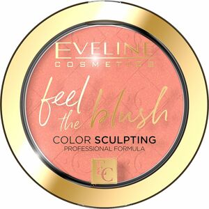 Eveline Cosmetics Feel The Blush dlouhotrvající tvářenka s matným efektem odstín 02 Dahlia 5 g