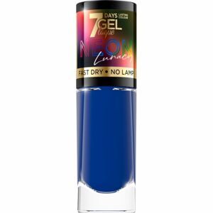 Eveline Cosmetics 7 Days Gel Laque Neon Lunacy neonový lak na nehty odstín 85 8 ml