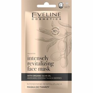 Eveline Cosmetics Organic Gold revitalizační pleťová maska s olivovým olejem 8 ml