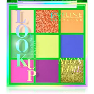 Eveline Cosmetics Look Up Neon Lime paletka očních stínů 10,8 g