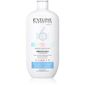 Eveline Cosmetics 6 Ceramides hydratační tělový krém pro suchou až velmi suchou pokožku bez parfemace 350 ml
