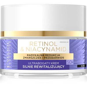 Eveline Cosmetics Retinol & Niacynamid revitalizační noční krém 50+ 50 ml