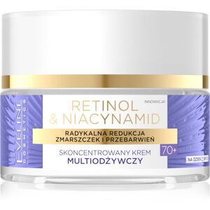 Eveline Cosmetics Retinol & Niacynamid vyživující denní krém 70+ SPF 20 50 ml
