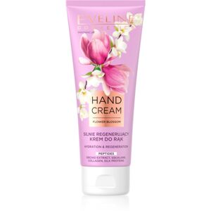 Eveline Cosmetics Flower Blossom intenzivní regenerační krém na ruce 75 ml
