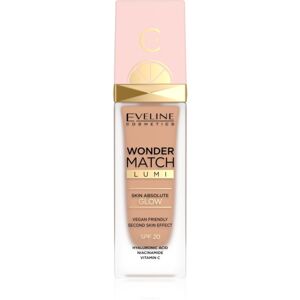 Eveline Cosmetics Wonder Match Lumi hydratační make-up s vyhlazujícím účinkem SPF 20 odstín 25 Sand Beige 30 ml