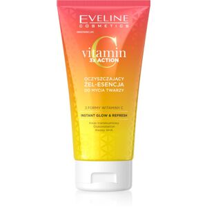 Eveline Cosmetics Vitamin C 3x Action čisticí gel s AHA kyselinami 150 ml