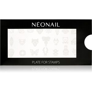 NEONAIL Stamping Plate šablony na nehty typ 02 1 ks