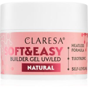 Claresa Soft&Easy Builder Gel podkladový gel na nehty odstín Natural 45 g