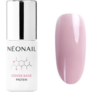 NEONAIL Cover Base Protein podkladový a vrchní lak pro gelové nehty odstín Light Nude 7,2 ml