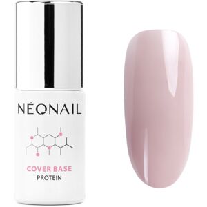 NEONAIL Cover Base Protein podkladový a vrchní lak pro gelové nehty odstín Sand Nude 7,2 ml