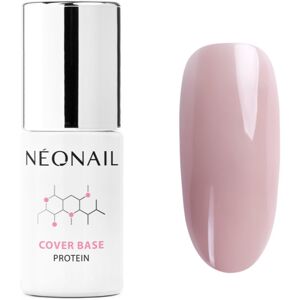 NEONAIL Cover Base Protein podkladový a vrchní lak pro gelové nehty odstín Soft Nude 7,2 ml