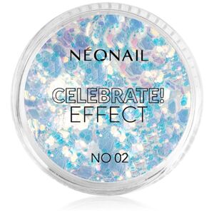 NeoNail Celebrate! Effect třpytky na nehty odstín 02 2 g