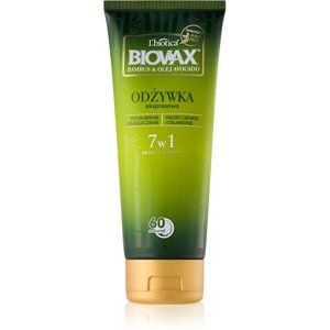 L’biotica Biovax Bamboo & Avocado Oil expresní regenerační kondicionér pro poškozené vlasy 200 ml