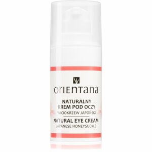 Orientana Japanese Honeysuckle Natural Eye Cream protivráskový oční krém 15 ml