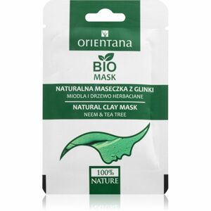 Orientana Neem & Tea Tree Clay Face Mask výživná krémová maska 3x30 ml