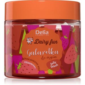 Delia Cosmetics Dairy Fun sprchové želé Strawberry 350 g