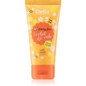 Delia Cosmetics Dairy Fun pečující krém na ruce Honey 50 ml