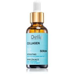 Delia Cosmetics Collagen hydratační sérum na obličej, krk a dekolt 30 ml