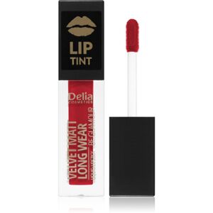Delia Cosmetics Lip Tint matná tekutá rtěnka odstín 015 Lucky Red 5 ml