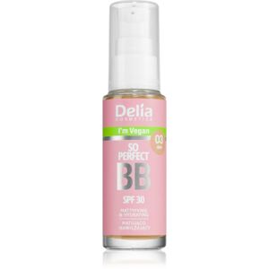 Delia Cosmetics BB So Perfect matující BB krém s hydratačním účinkem odstín 03 Dark 30 ml
