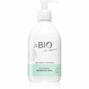 beBIO Spirulina & Chlorella hydratační tělové mléko 400 ml