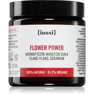 Iossi Classic Flower Power výživné tělové máslo Ylang-Ylang & Geranium 120 ml
