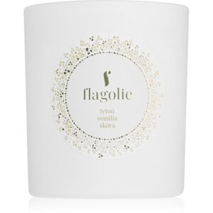 Flagolie White Label Tobacco, Vanilla, Leather vonná svíčka 150 g