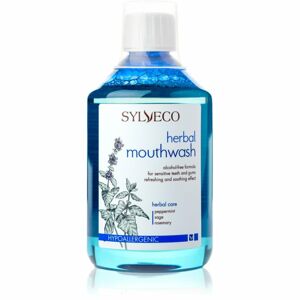 Sylveco Dental Care ústní voda pro posílení a obnovení zubní skloviny pro citlivé dásně 500 ml