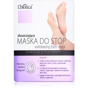 L’biotica Masks exfoliační ponožky pro zjemnění a hydrataci pokožky nohou ks