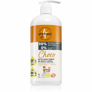 4Organic Choco extra jemný sprchový gel pro celou rodinu s vůní čokolády 1000 ml