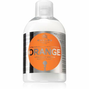 Kallos Orange revitalizační šampon pro rozzáření mdlých vlasů 1000 ml
