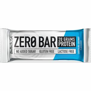 BioTech USA Zero Bar Protein proteinová tyčinka IV. příchuť chocolate & coconut 50 g
