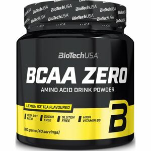 BioTech USA BCAA Zero regenerace a růst svalů příchuť lemon ice tea 360 g