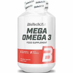 BioTechUSA Omega 3 podpora správného fungování organismu 180 ks