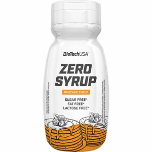 BioTech USA Zero Syrup toppingový sirup II. příchuť maple syrup 320 ml