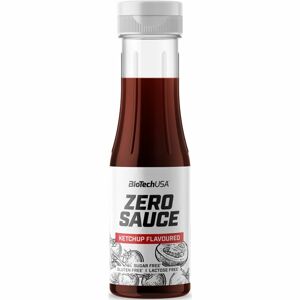 BioTech USA Zero Sauce nízkokaorický dresing příchuť ketchup 350 ml