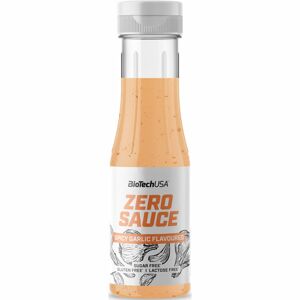 BioTech USA Zero Sauce nízkokalorický dresing příchuť spicy garlic 350 ml