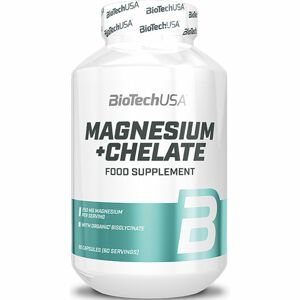 BioTechUSA Magnesium + Chelate podpora spánku a regenerace 60 ks